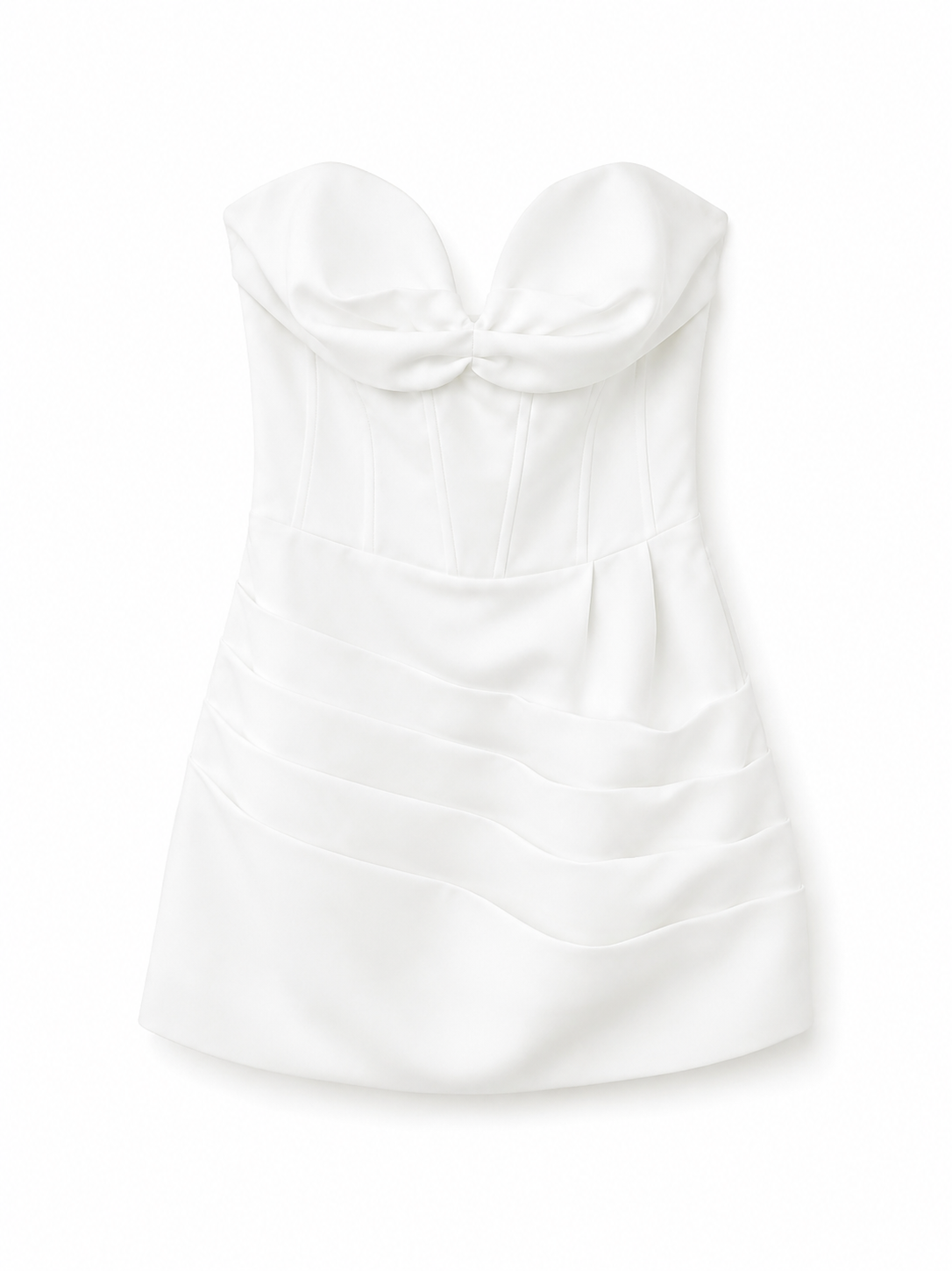 SIRIUS HEART NECKLINE DRESS